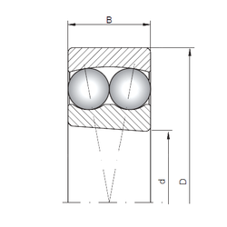 560 mm x 1030 mm x 206 mm d ISO 2213K Self Aligning Ball Bearings