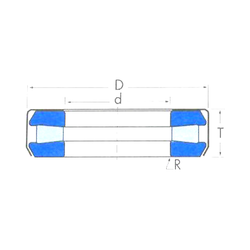 Bore Diameter (mm) Timken T208W Thrust Roller Bearings